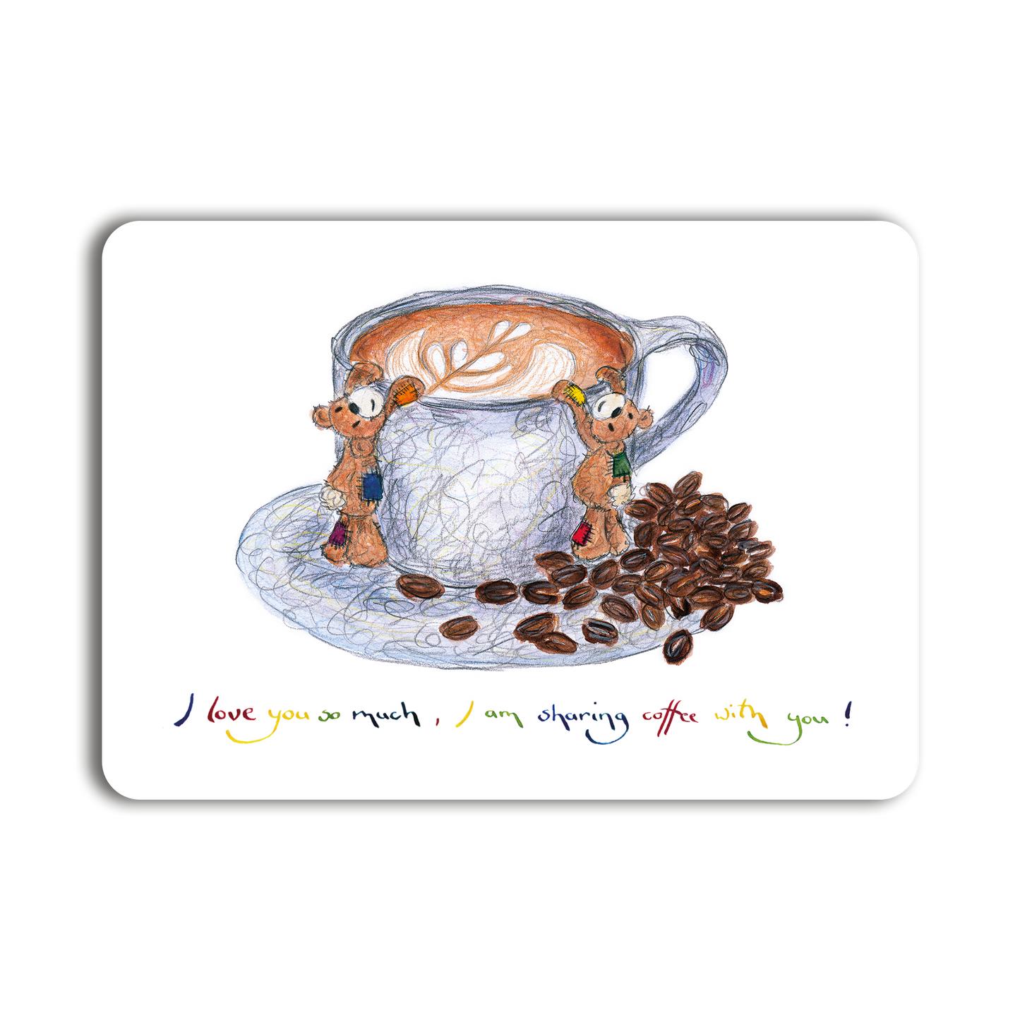 Sharing coffee